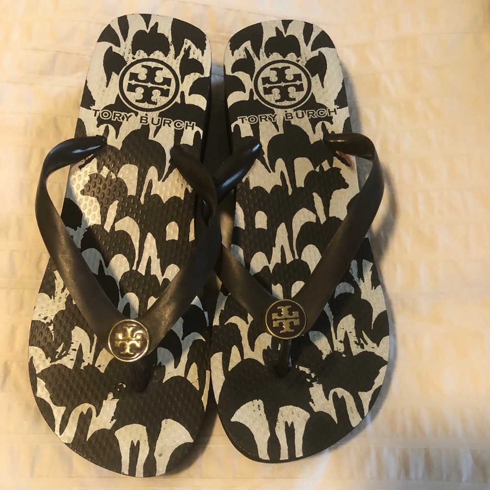 Platform Tory Burch flip flops